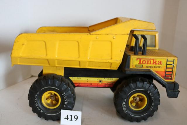 old metal tonka trucks