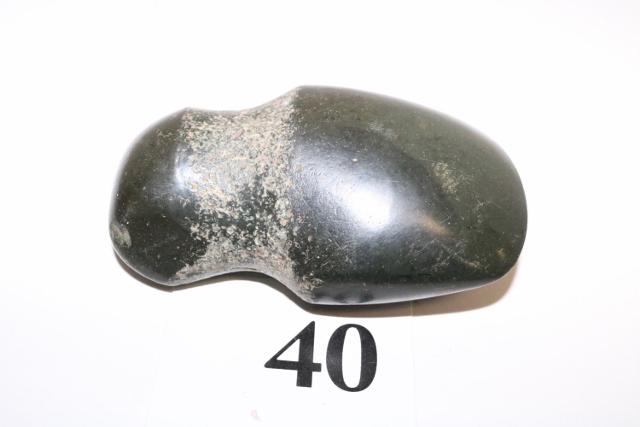 Anasazi Full Groove Axe: An Anasazi Full Groove Axe – 3 ½” x 2” highly polished