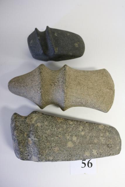 (3) Axes- Modern, Trophy, Fluted, ¾ Groove: (3) Axes – Modern, Trophy, Fluted, ¾ Groove