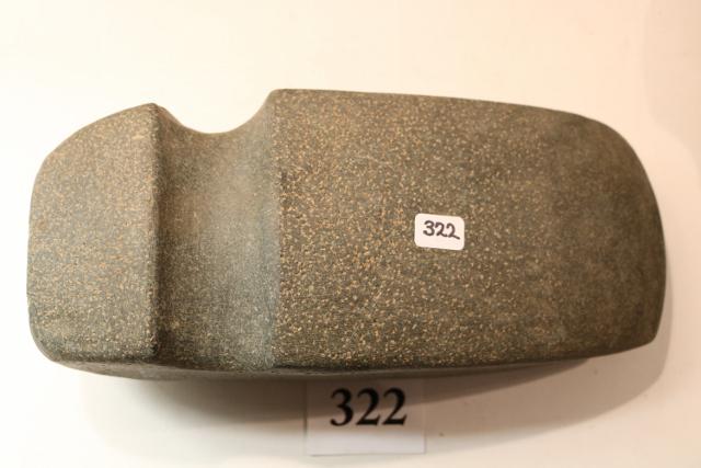 3/4 Groove Stone Axe: 10” Ill. ¾ Groove Stone Axe – Don May Coll. Age uncertain