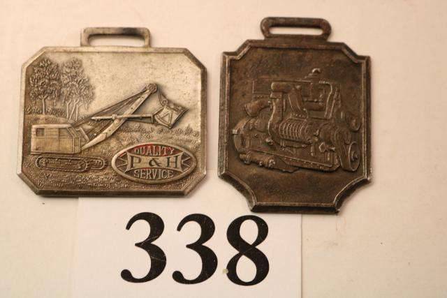 2 Watch Fobs: (2) Watch Fobs – P & H Service – Cummins Diesel
