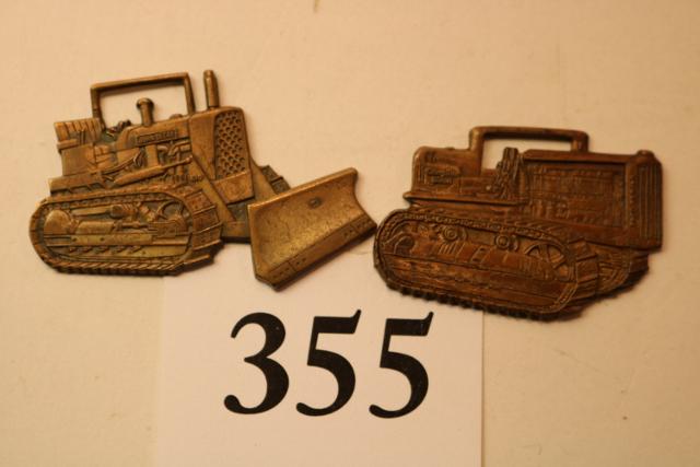 2 Watch Fobs: 2 Watch Fobs – Caterpillar Tractor and John Deere