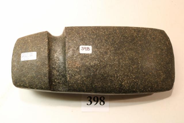 11" 3/4 Groove Axe: 11” ¾ Groove Ave – Ex. Oscar Branan Collection – Age Uncertain