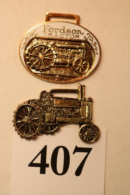 2 Watch Fobs: 2 Watch Fobs – Tractor and Fordson Tractor