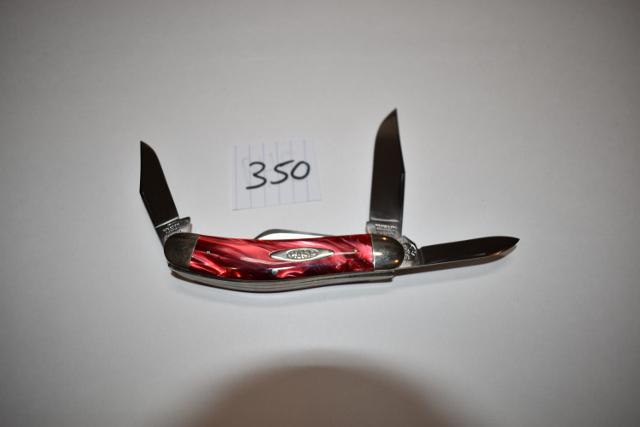 Case Factory Sample Knife: Case Factory Sample Knife 1993 XX 75039, 5 blade, Mr. George Smith Coll.