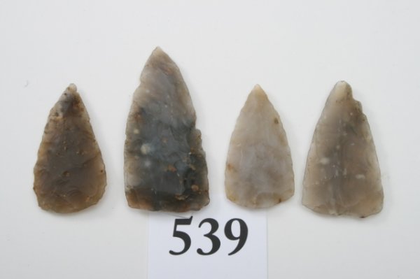 (4) Hopewell Blades