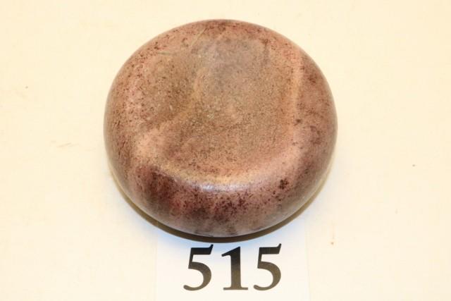 Double Cupped Discoidal: Double Cupped Discoidal, Fayette Co. Ohio 3” modern