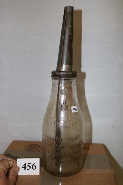 Handy Oiler Danville, Indiana: Handy Oiler Danville, Indiana, PATD-Nov 28, 1922, The spout does have some rust, 15” Tall