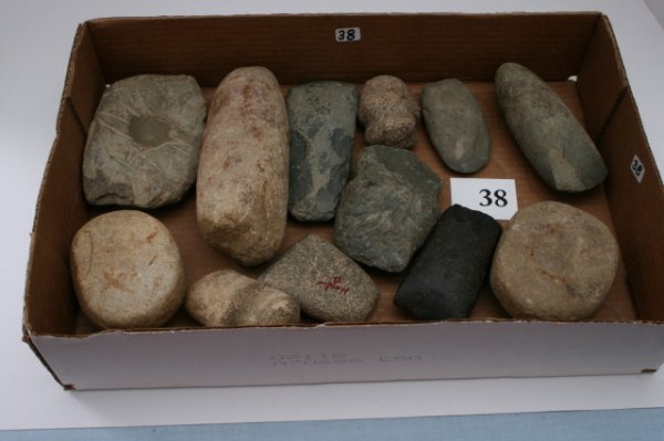 Job lot of 12 Stone Tools