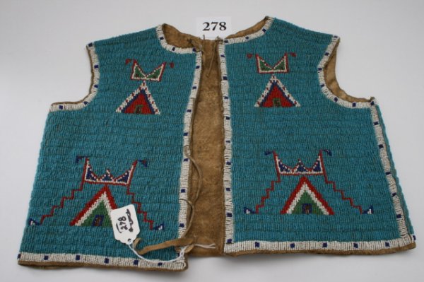 Beaded Sioux Vest