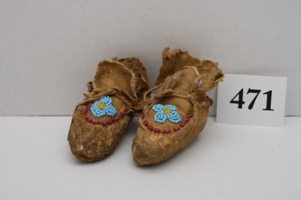 Pair Baby Moccasins