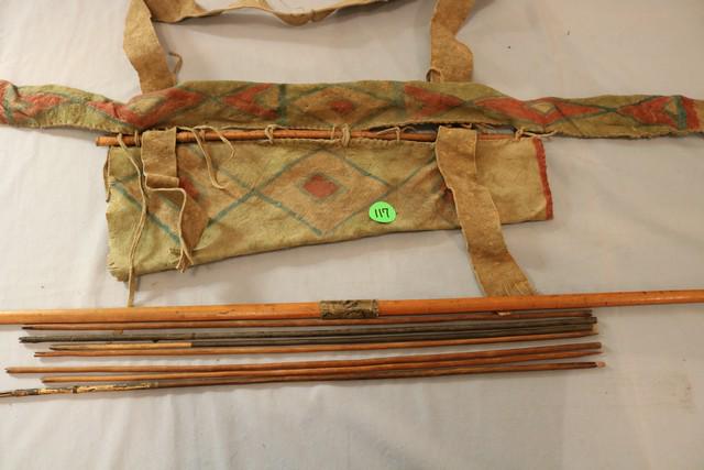 Apache Painted Hide Bow Case (1 of 4)