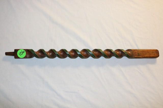 22” Carved Twist Pipe Stem (1 of 2)