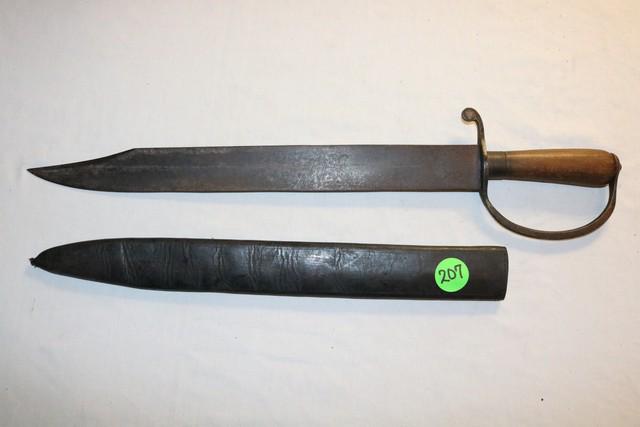 D Guard with leather sheath (1 of 2)