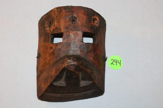 Old Tribal Woodlands Mask (1 of 2)