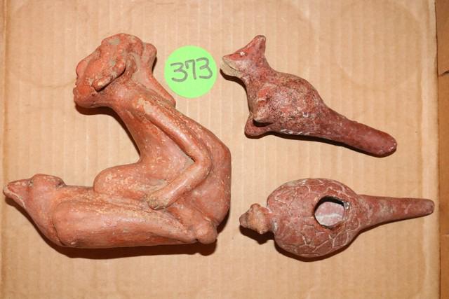 3 Pottery Pipes (1 of 1)