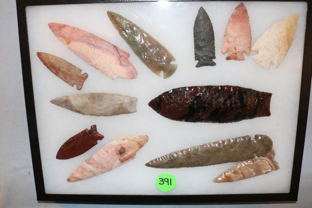 12 Large Flint Spears (1 of 1)