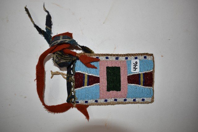 Beaded Reservation Ration Pouch (1 of 1)