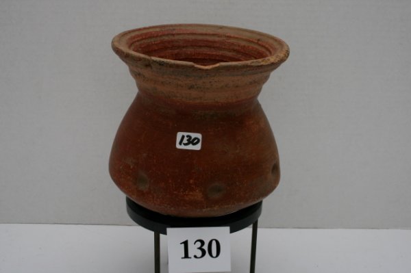Redware Mayan Jar