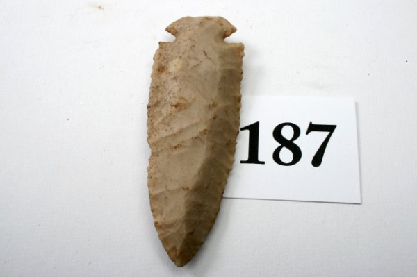 Carter Cave Flint Dovetail Point: 3 5/8" Carter Cave Flint Dovetail Point