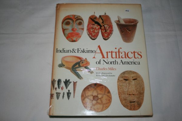 INDIAN AND ESKIMO BASKETRY BOOKS: BOOK, INDIAN AND ESKIMO ARTIFACTS OF NORTH AMERICA BY CHARLES MILES (1963)