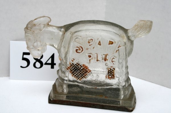 Spark Plug Candy Container: n/pic - "Spark Plug" - Very little paint - R/C
