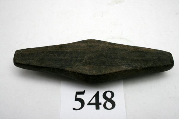 Expanded Center Gorget: 5" Undrilled Slate Expanded Center Gorget