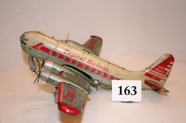 Capital Airlines: Japanese Tin Capital Airlines WS Prop – DC-3 - 14" detached battery box control