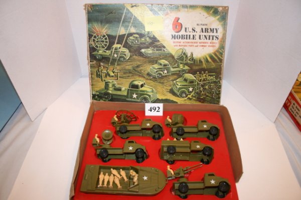 Pyro U.S. Army Mobile: Pyro U.S. Army Mobile Plastic Unit – box 6 pcs. (has problems) (mint)