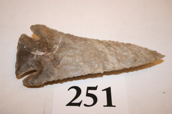 Fine Kentucky Lost Lake Point: Fine Kentucky Lost Lake Point – found in Bath Co. Kentucky – 4 1/8" Fort Payne Flint