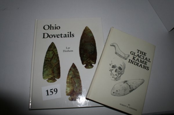 Two Books: Two Books – The Glacial Kame Indians by Converse 1979, 159 pages and Ohio Dovetails by Lar Hothem 1999, 175 pages
