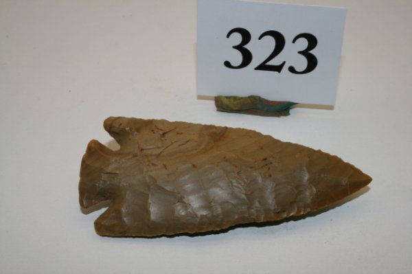 Lost Lake Point: 3 5/8" Lost Lake Point of Carter Cave Flint Ohio – has Davis and Dickey C.O.A.'s