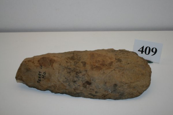 8 5/8" Flint Spade: 8 5/8" Flint Spade – Perry Co. Mo.