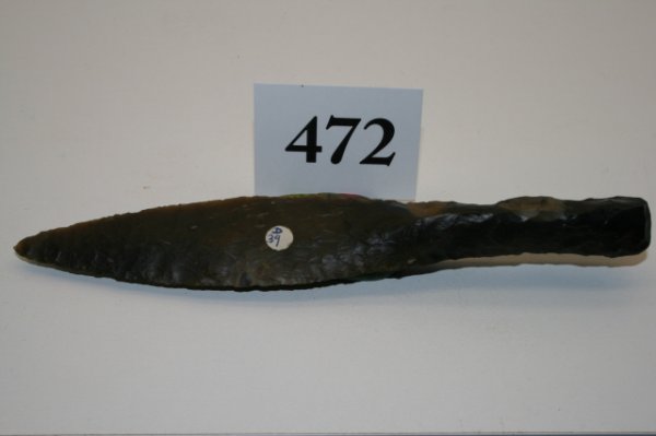 7 1/4" Danish Dagger: 7 1/4" Danish Dagger with stitched-type handle – pic Ohio Arch Vol. 4 #2 (1954) and WW #3 Page 307 (1972) Ex. A.G. Smith, Sedlon and Bill Tiel Coll's (fine)