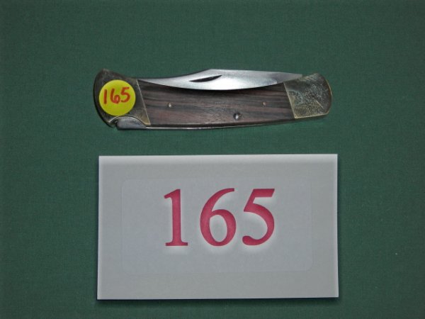 KNIFE: Buck 110 Folding Hunter early 3 pin model, mint