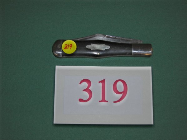 KNIFE: Rare Contenial Cutlery Co. New York, 5 ¼" closed, Coke Bottle style folding hunter, excellent condition