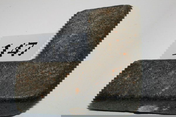 Steatite Elbow Pipe: 4 1/2" x 4" Steatite Elbow Pipe – Cobb Co. Ga. – nice