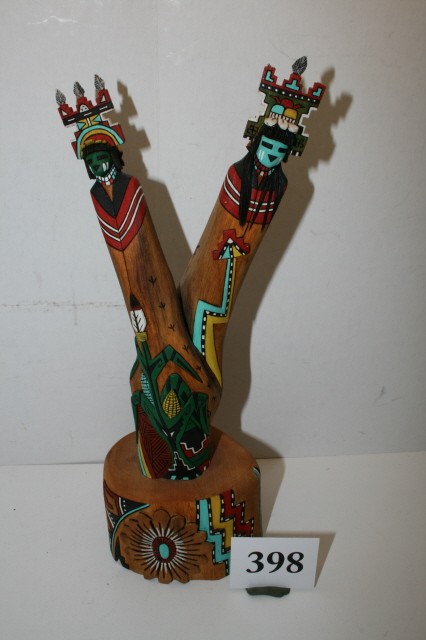 Butterfly Maiden, Kachina: 11 1/2" Pali-Manas Butterfly Maiden, Kachina signed Armand Fritz "96