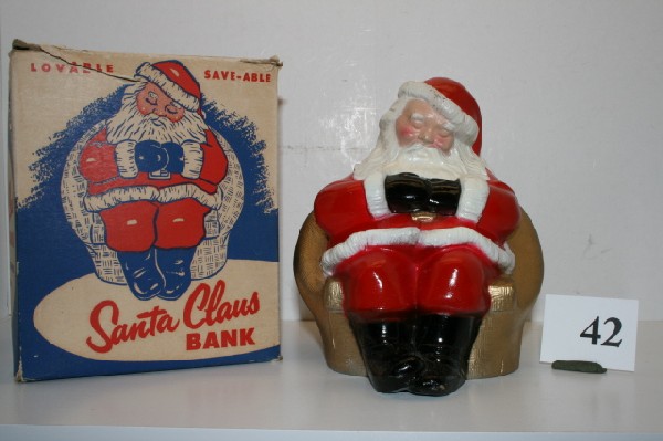Banthrico Santa Clause Bank: Banthrico Santa Clause Bank – near mint with box