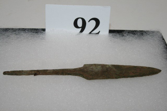 4 1/4" Rat tail Spear: 4 1/4" Rat tail Spear