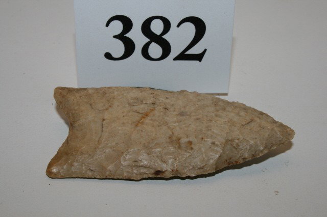 Clovis Point of Carter Cave Flint: 3" Clovis Point of Carter Cave Flint – Paulding Co. Ohio – Davis C.O.A.