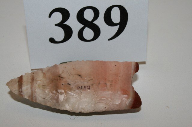 2 1/16" Dalton Point: 2 1/16" Dalton Point of Flint Ridge Flint – Ohio – Perino C.O.A.