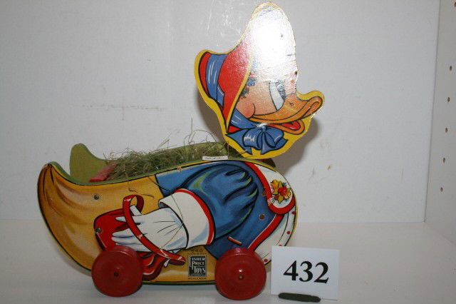 Fisher Price 8" Duck Toy: Fisher Price 8" Duck Toy #540