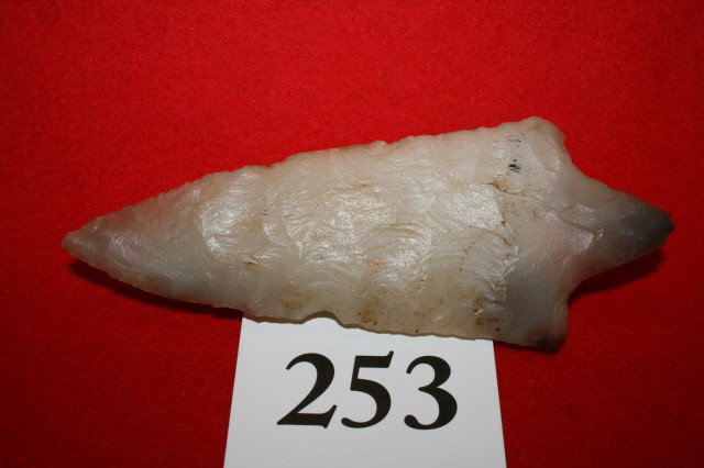 Novaculate Gary Point: 4 7/8" Novaculate Gary Point (ding to side)