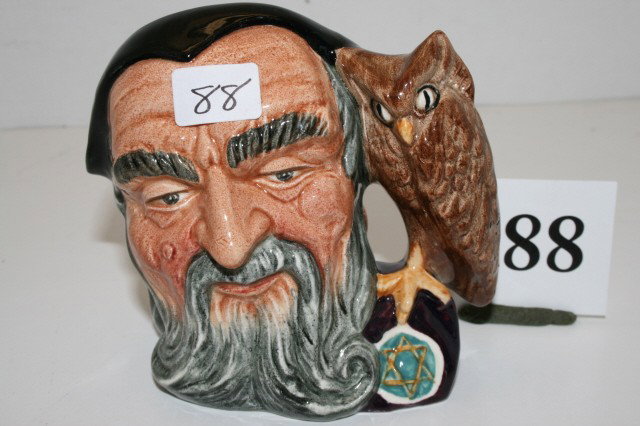 Royal Doulton Toby Mug: Royal Doulton Toby Mug – Merlin copyright 1959