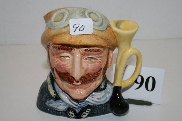 Royal Doulton Toby Mug: Royal Doulton Toby Mug - Veteran Motorist copyright 1972