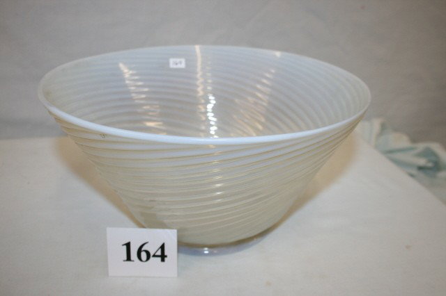 White Opalescent Swirled Shade