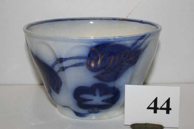 Flow Blue Bowl: 5 1/2" Flow Blue Bowl – Plate 392, Pg. 146 of Flow Blue China by Mary Gaston