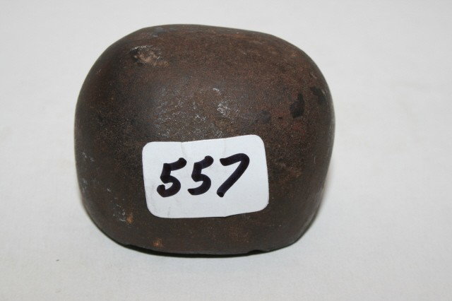 Hematite Cone: 1 3/4" Elongated Hematite Cone – Scioto Co. Ohio – Ex. Arthur Altick Coll.