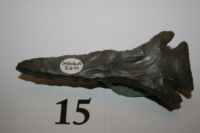 Hornstone Lost Lake Point: 4" Hornstone Lost Lake Point – Ind. Ex. James Garrett Coll. – Davis C.O.A.